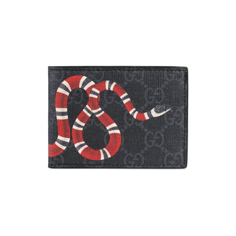 the gucci snake|authentic Gucci snake wallet.